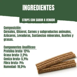 Adventuros Barras carne de veado para cães