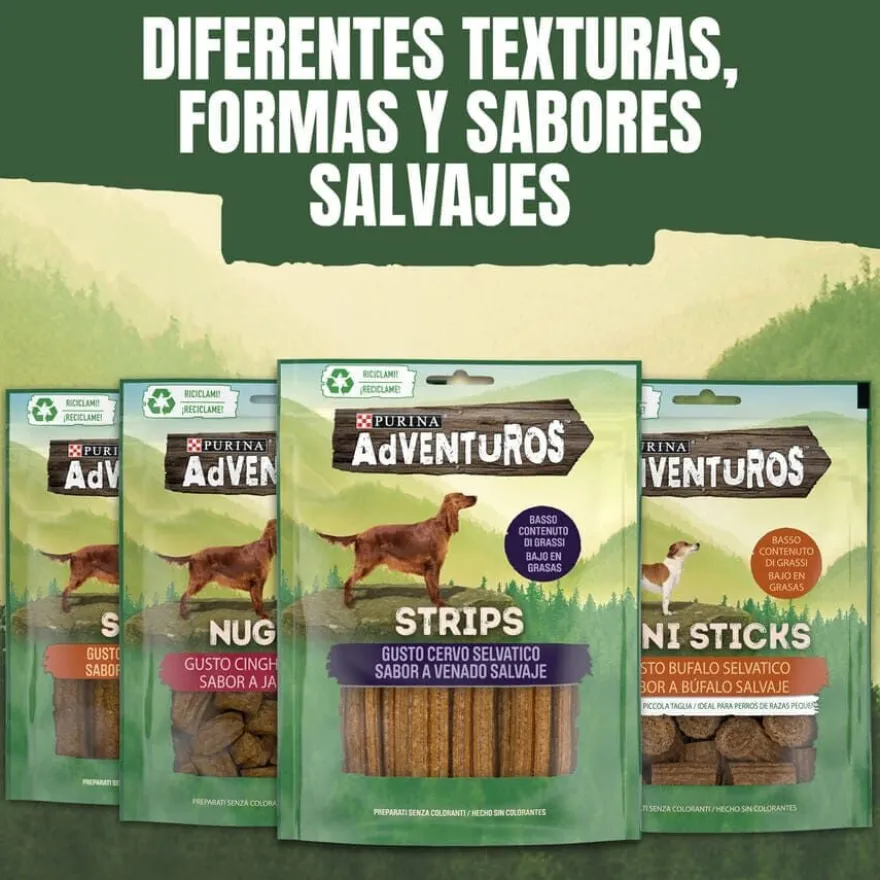 Adventuros Barras carne de veado para cães