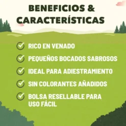 Adventuros Training Snacks de Veado para cães