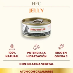 Almo Nature HFC Atum e Lula em Geleia para gatos