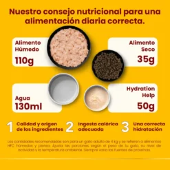Almo Nature HFC Hydration Help Filé de Atum com Caldo sachê para gatos
