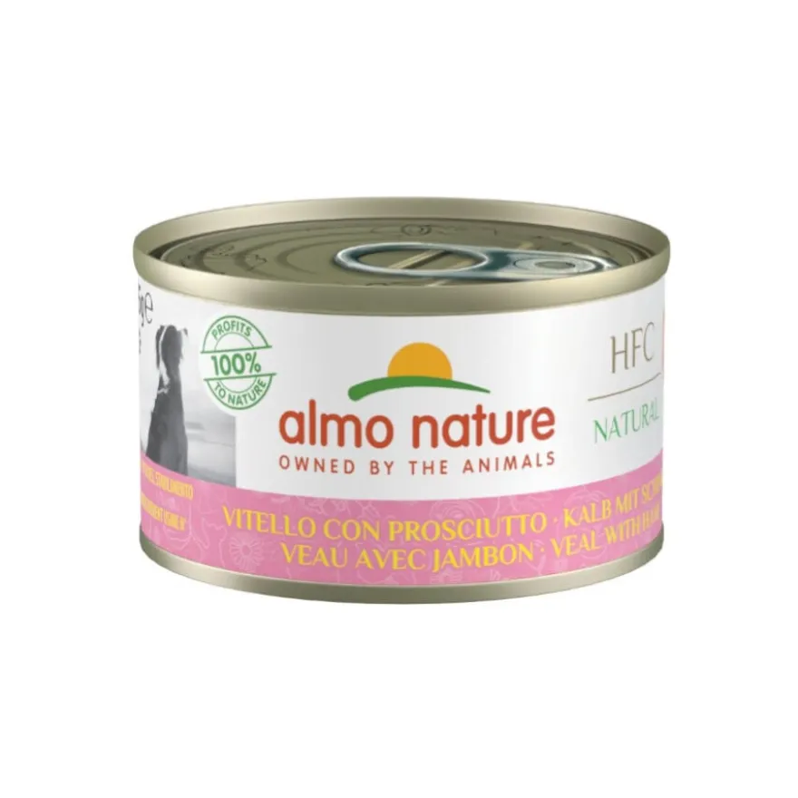 Almo Nature HFC Vitela e Presunto lata para cães