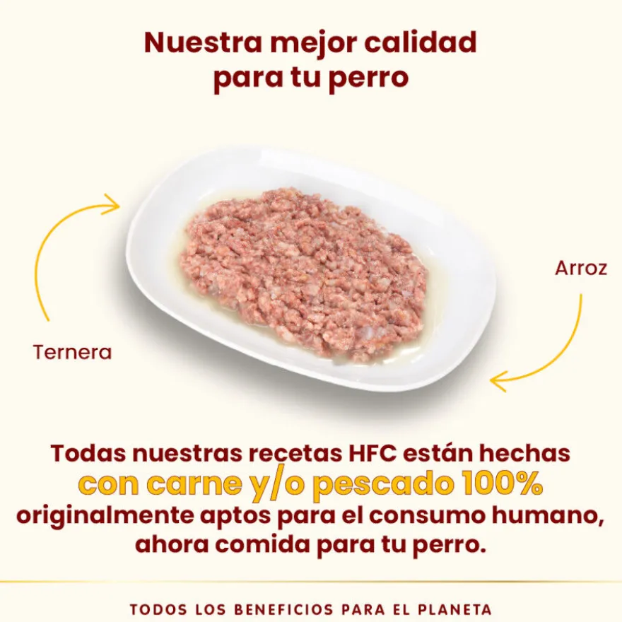 Almo Nature HFC vitela lata para cães