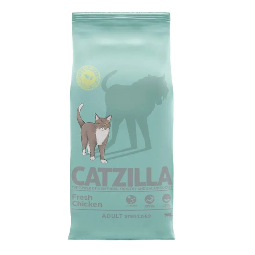 Catzilla Fresh Adult Sterilised Ração de frango para gatos esterilizados