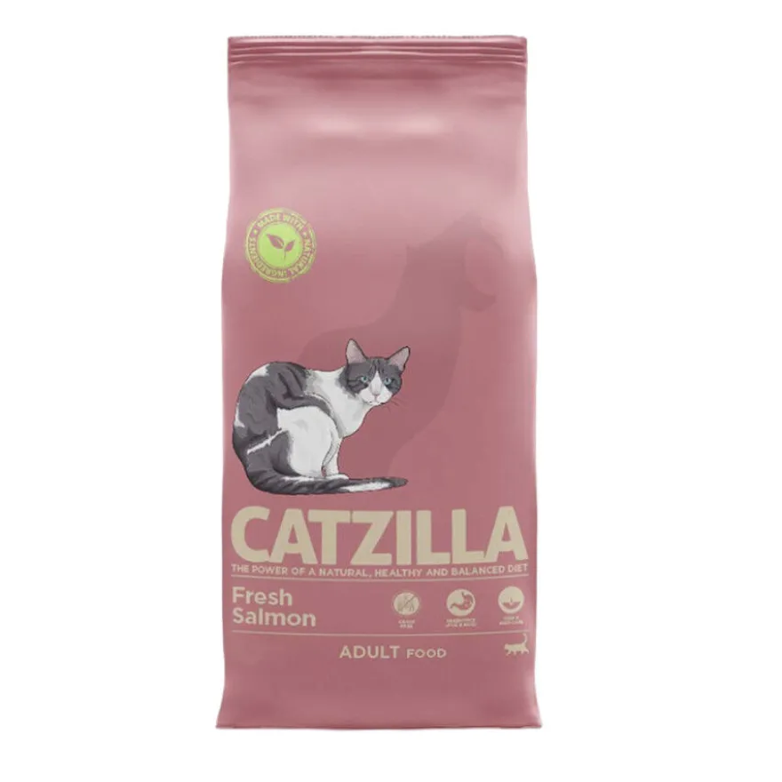 Catzilla Fresh Salmão ração para gatos