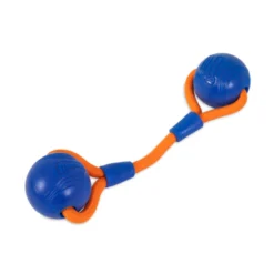 Chuckit! Crunch Duo Tug Bola com Corda para cães