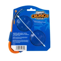 Chuckit! Crunch Duo Tug Bola com Corda para cães