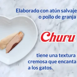 Churu Snack Cremoso de Atum com Vieira para gatos