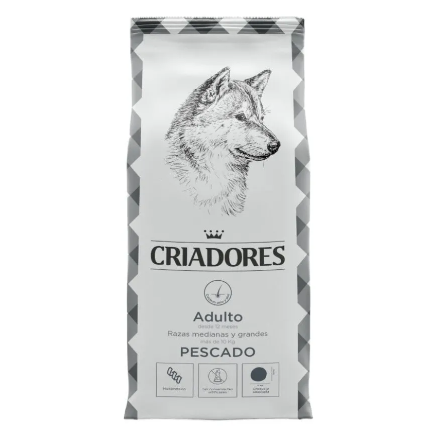 Criadores Adulto Peixe ração para cães