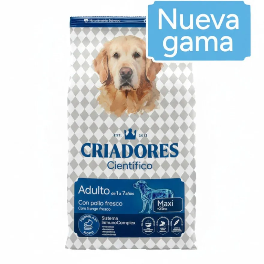 Criadores Científico Adulto Maxi Ração de frango para cães