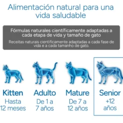 Criadores Científico Senior +12 Ração de peixe para gatos