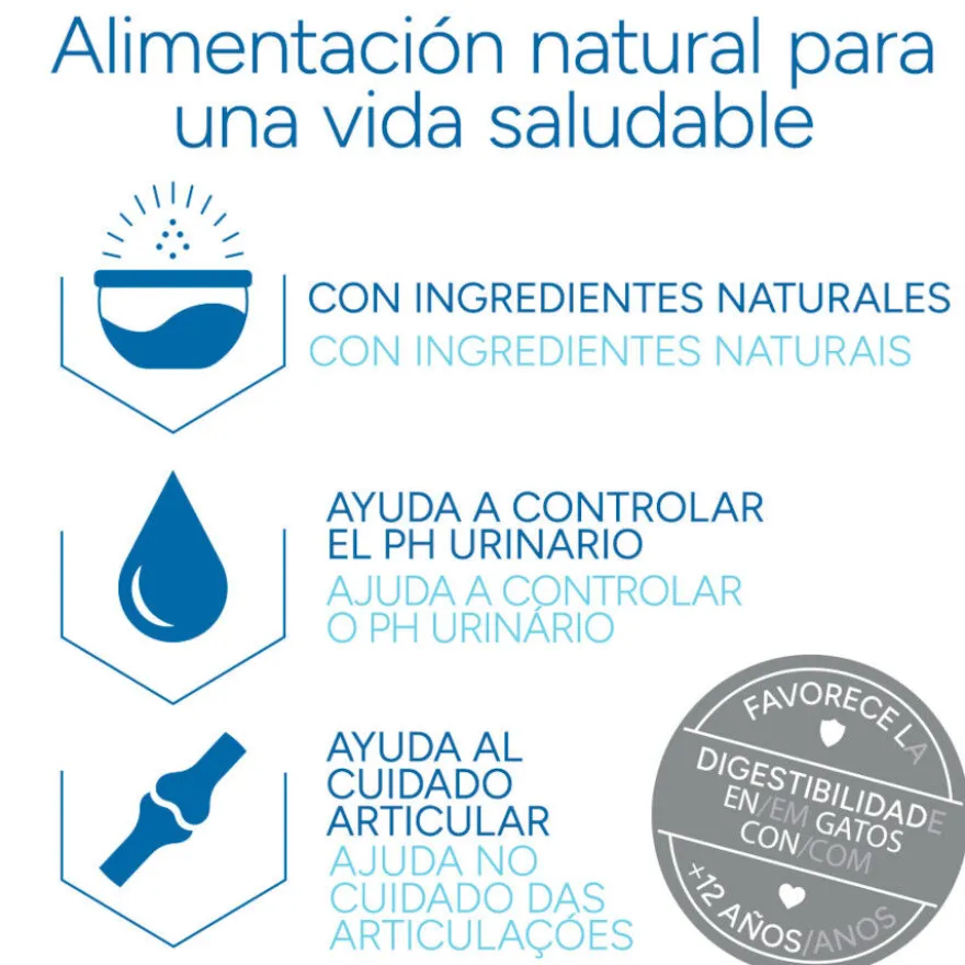 Criadores Científico Senior +12 Ração de peixe para gatos