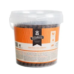 Criadores snack barritas com salmão para cães