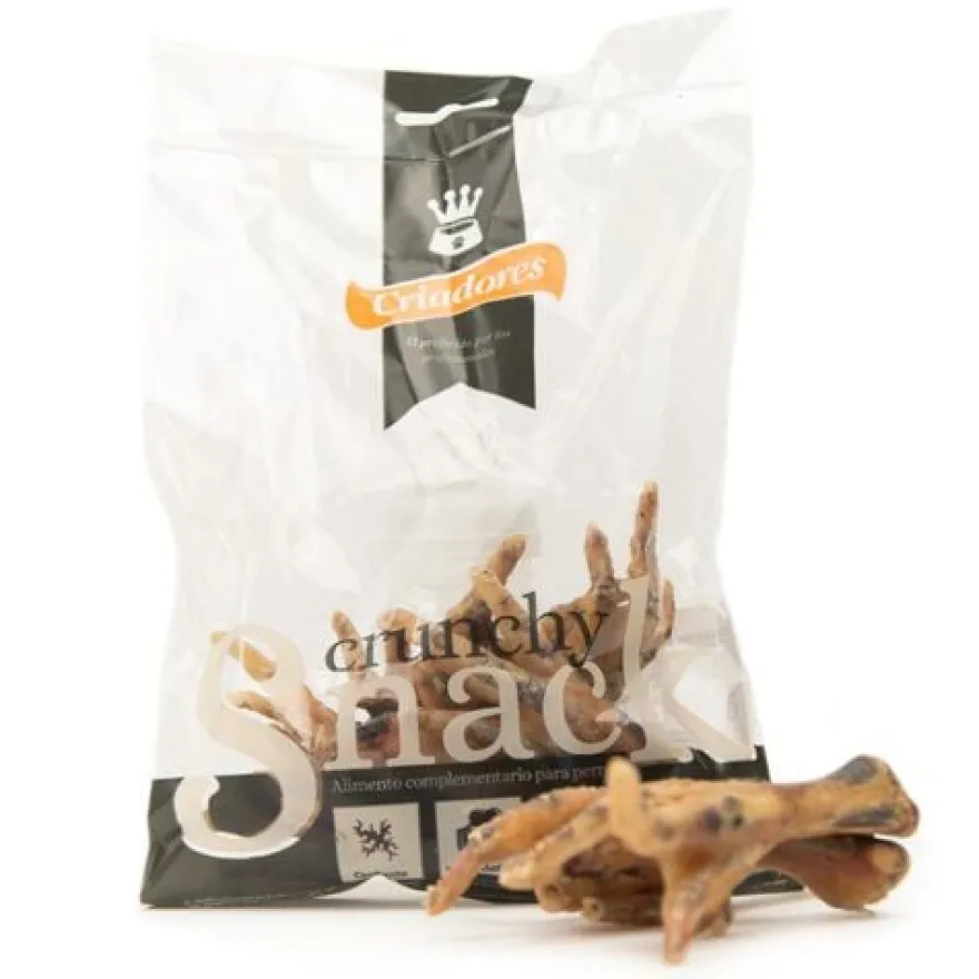 Criadores snack patas de frango para cães