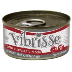 Croci Vibrisse Frango e Presunto lata para gatos