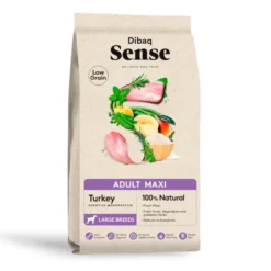 Dibaq Sense Low Grain Adult Maxi Ração de Peru para cães