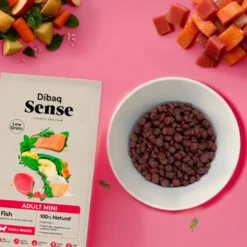 Dibaq Sense Low Grain Adult Mini Ração de Peixe para cães