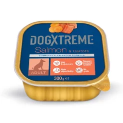 Dogxtreme Adult Salmão e Cenouras terrina para cães