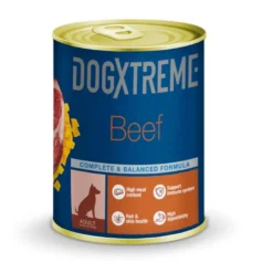 Dogxtreme Adult vitela com abóbora lata para cães
