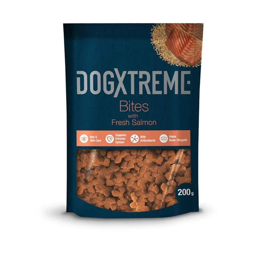 Dogxtreme Bites semihúmidas salmão para cães