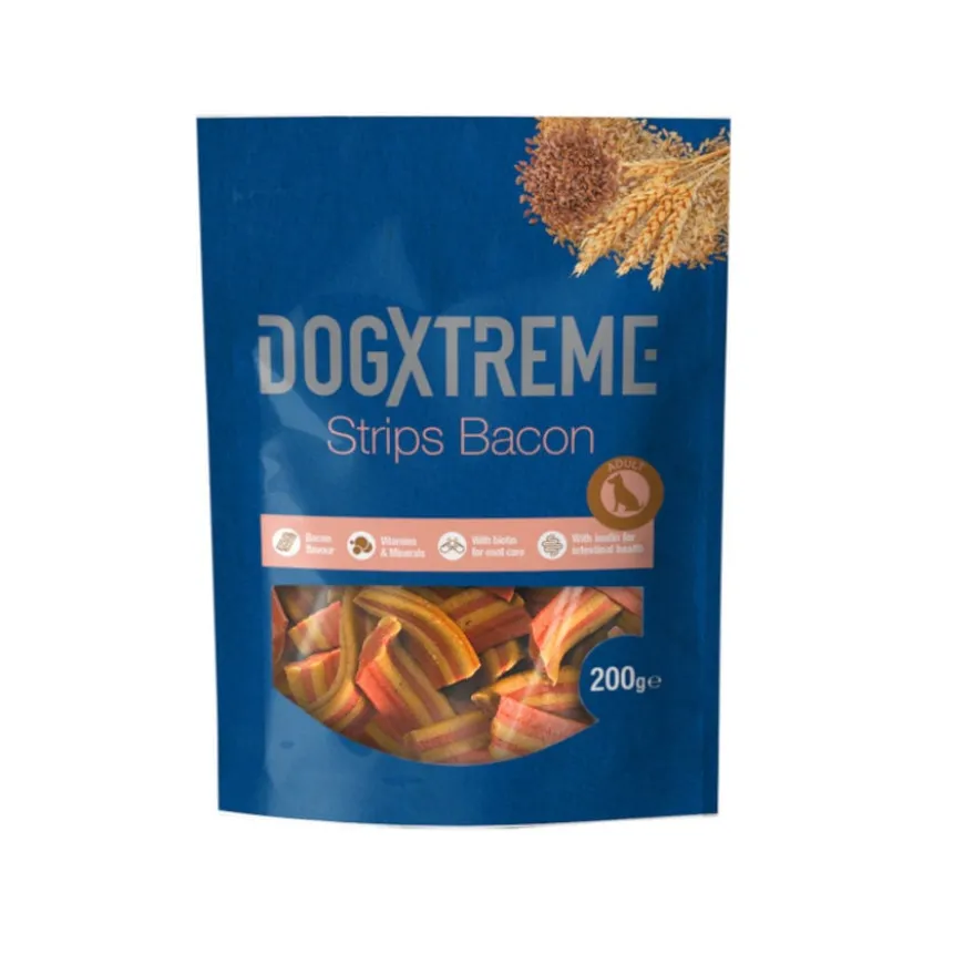 Dogxtreme Tiras de Bacon snack para cães