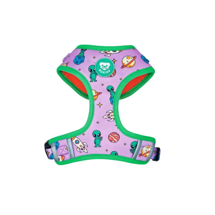 Dukier Arnês anti-puxões estampado Alien para cães