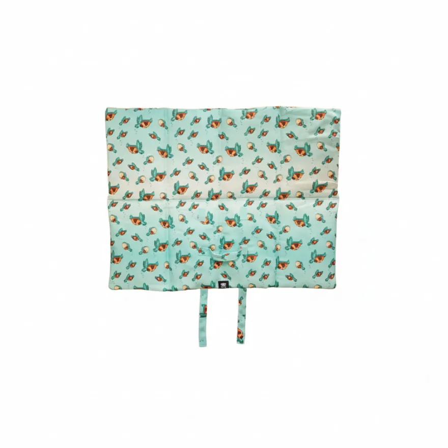Dukier Manta de viagem com estampado de tartaruga para cães