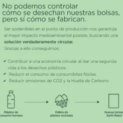 Earth Rated Easy Tie Sacos com asas para as fezes de cão
