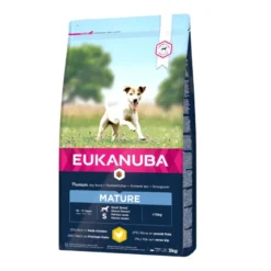 Eukanuba Mature&Senior S ração para cães pequenos