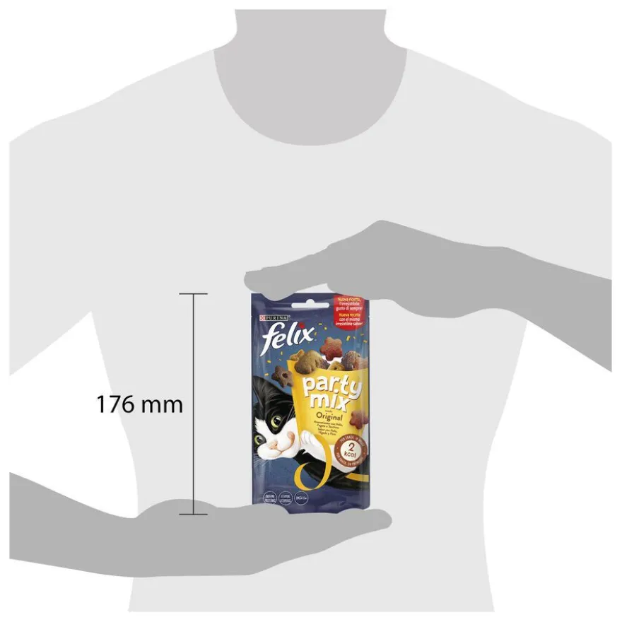 Felix Biscoitos Party Mix para gatos