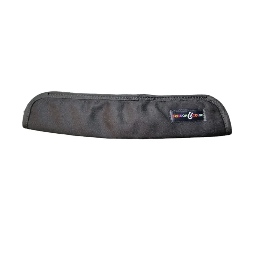 Freedom and Color Anti-pull Harness Cover Preto para cães