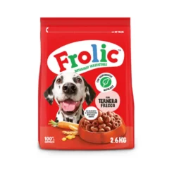 Frolic Ração Semi-húmida de novilho para cães