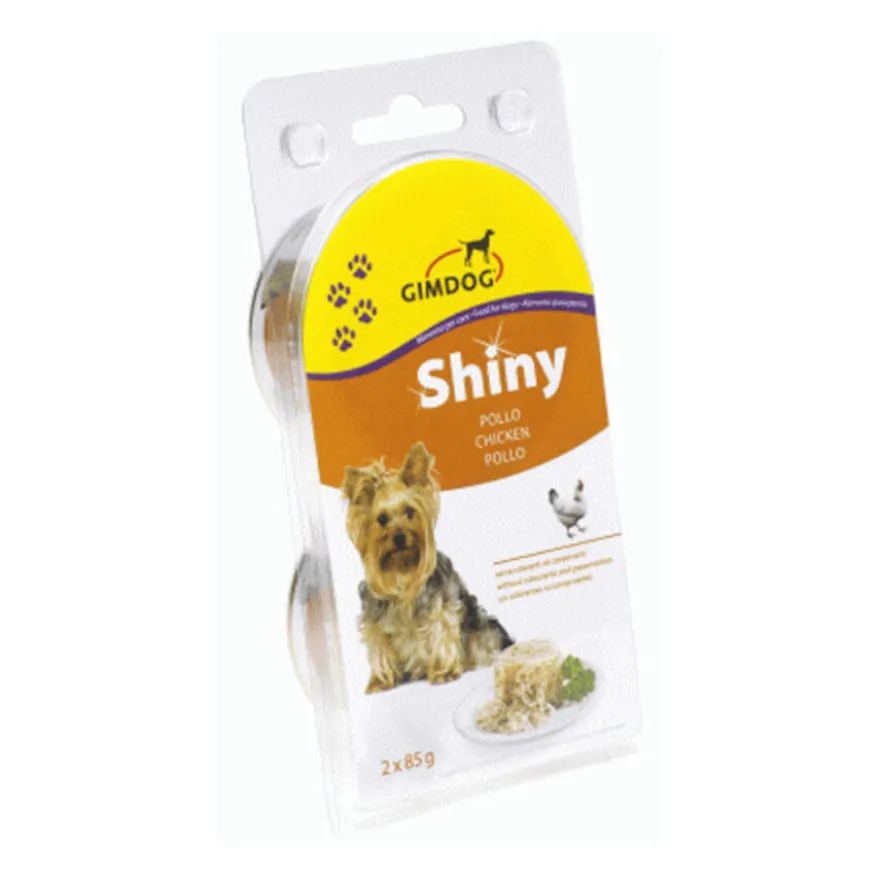 Gimdog Shiny frango lata para cães
