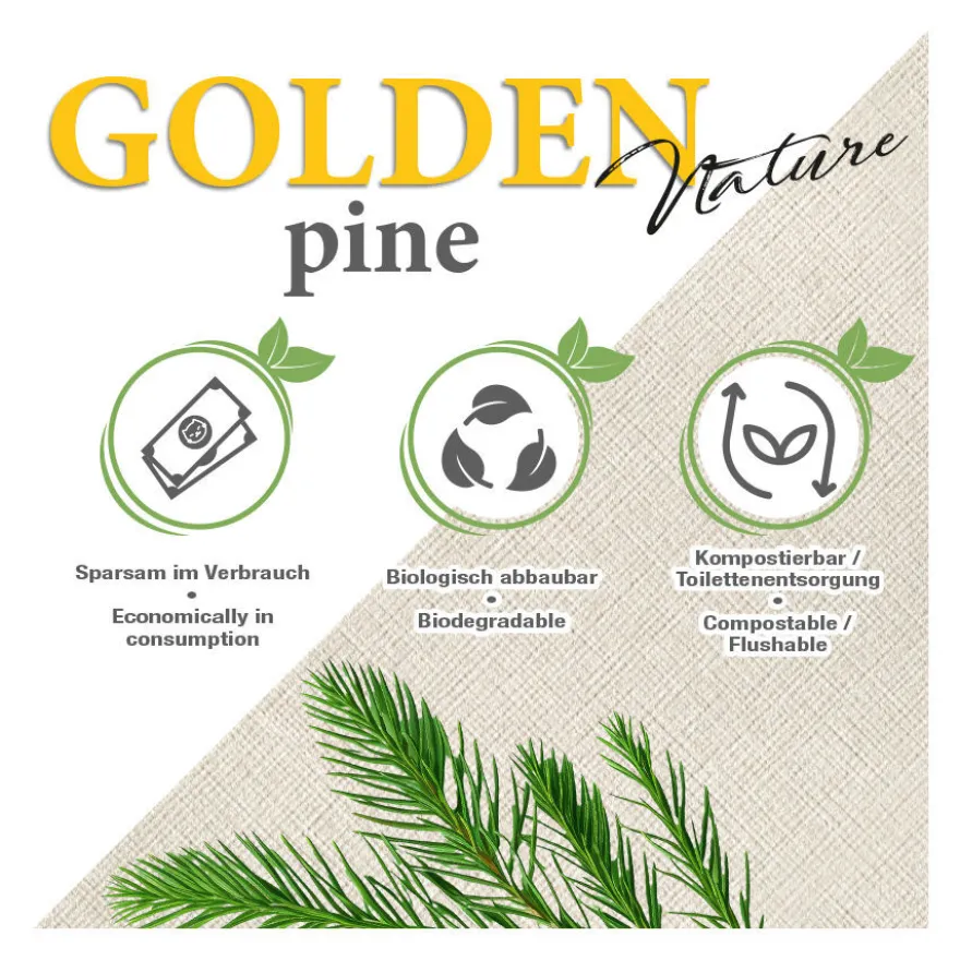 Golden Grey Pine Clumping Cat Litter