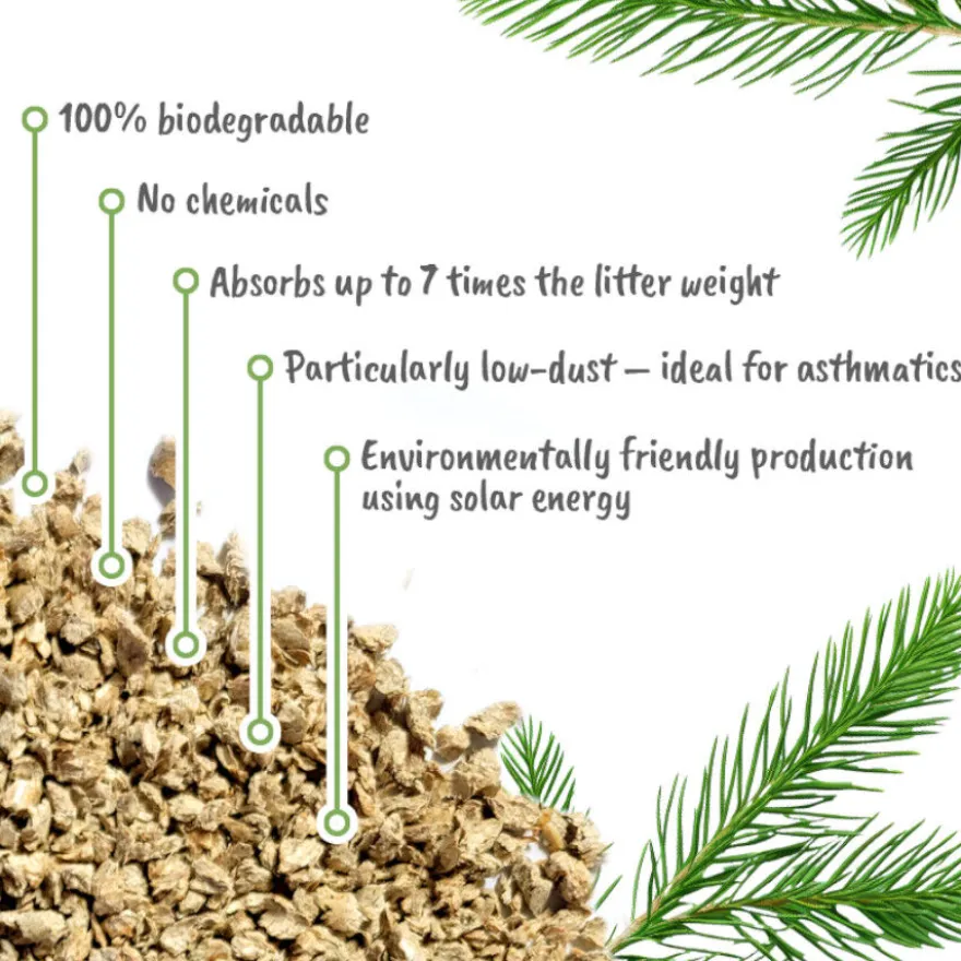 Golden Grey Pine Clumping Cat Litter