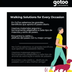 Gotoo Coleira estampada xadrez para cães