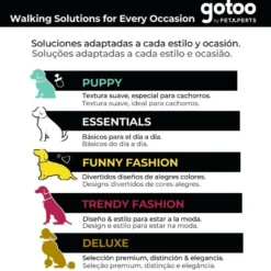 Gotoo Trela dupla para cães