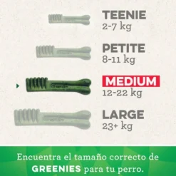 Greenies Snacks Dentários Natural para Cães Médios