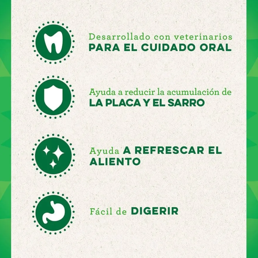 Greenies Snacks Dentários Natural para Cães Médios