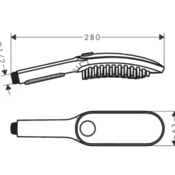 Hansgrohe Chuveiro Branco para cães