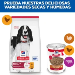 Hill's Adult Science Plan Peru lata para cães