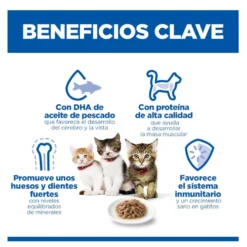 Hill's Kitten Science Plan Peixe Azul saqueta em molho