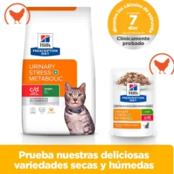 Hill's Prescription Diet c/d Multicare Stress + Metabolic ração para gatos