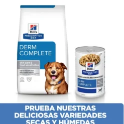 Hill's Prescription Diet Derm Complete lata para cães