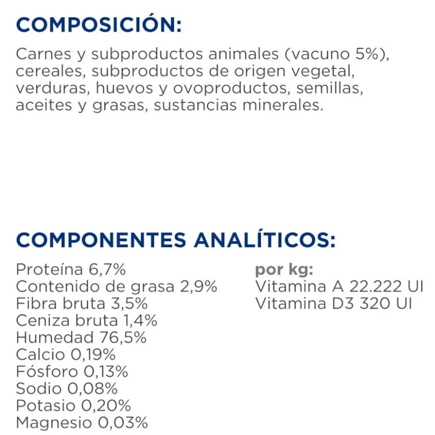Hill's Prescription Diet Metabolic Lata de carne e vegetais para cães