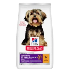 Hill's Science Plan Adult Sensitive Stomach & Skin Small & Mini Ração para cães de raças pequenas e mini