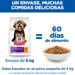 Hill's Science Plan Adult Sensitive Stomach & Skin Small & Mini Ração para cães de raças pequenas e mini