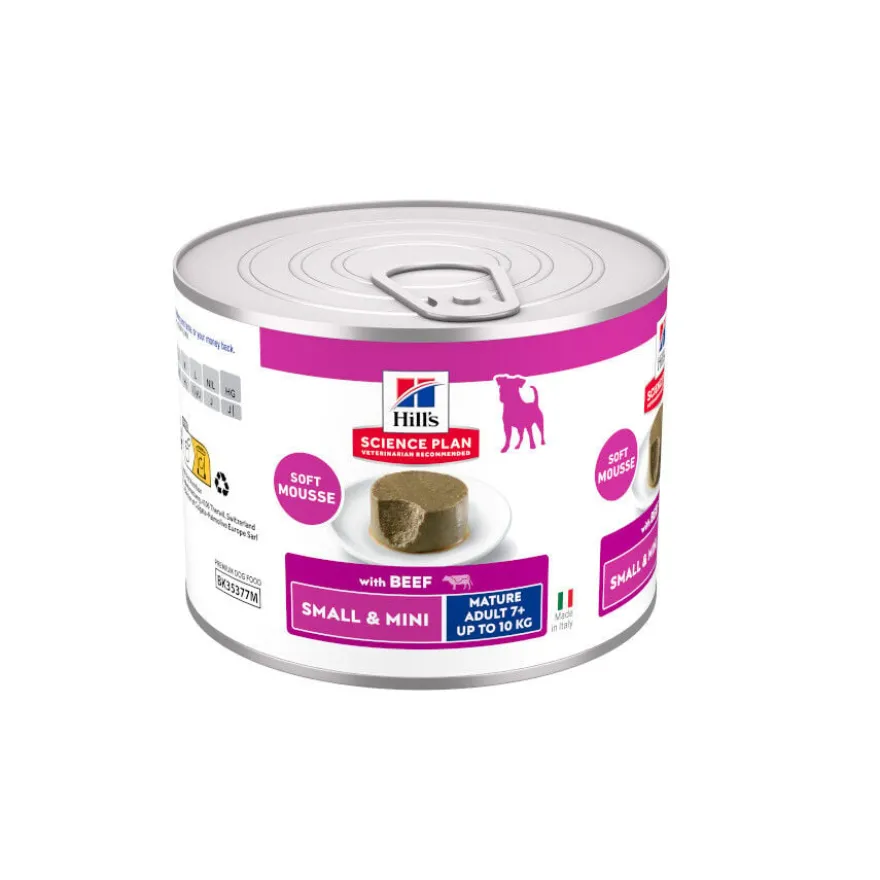 Hill's Science Plan Mature Adult Small y Mini Mousse de Vitela lata para cães