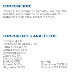 Hill's Science Plan Mature Adult Small y Mini Mousse de Vitela lata para cães