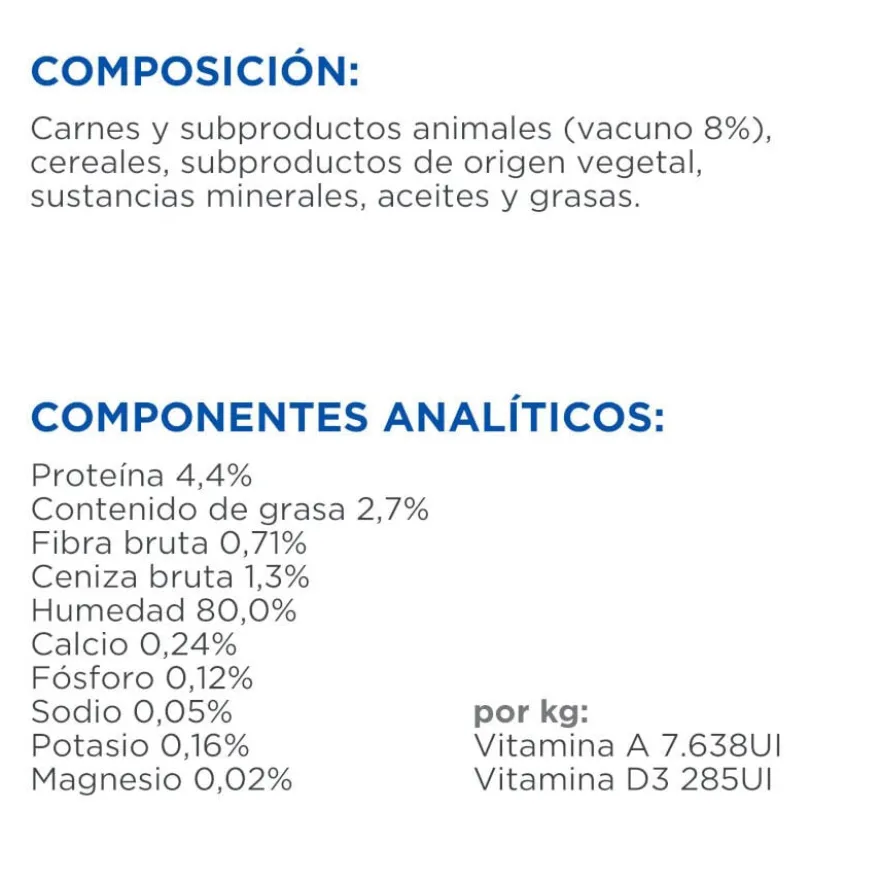 Hill's Science Plan Mature Adult Small y Mini Mousse de Vitela lata para cães